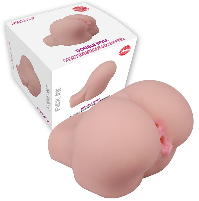 Masturbateur réaliste Mini Holes Duo Vulve-Anus