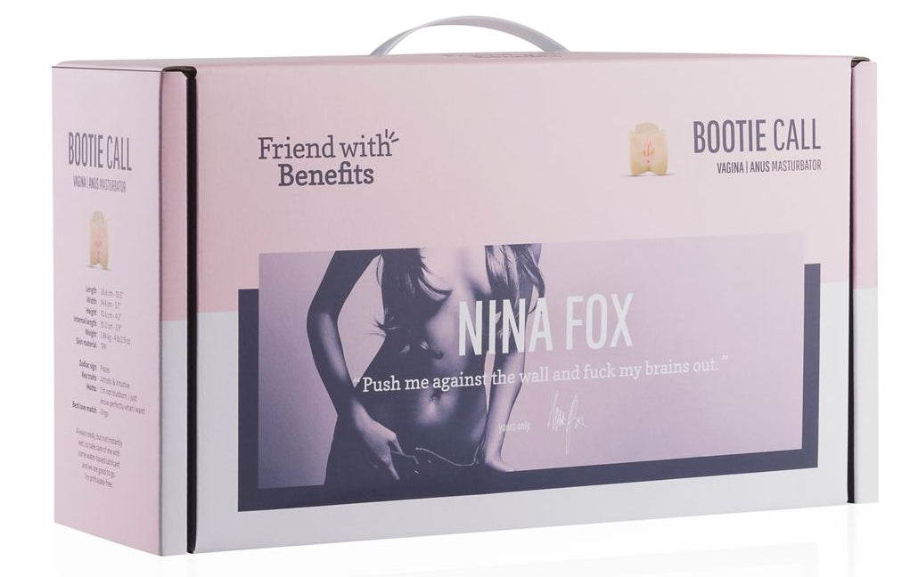 Masturbateur Réaliste Nina Fox 2 Entrées