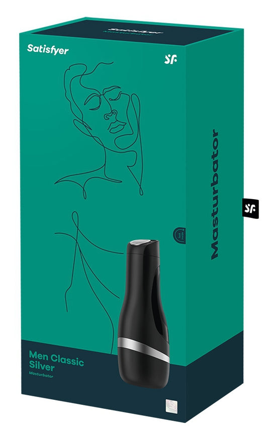 Masturbateur Satisfyer Men Classic Silver