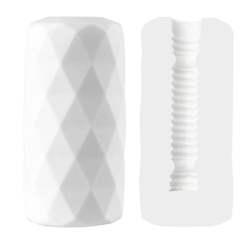 Masturbateur souple DIAMAL Surface striée 14cm