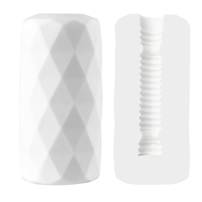 Masturbateur souple DIAMAL Surface striée 14cm