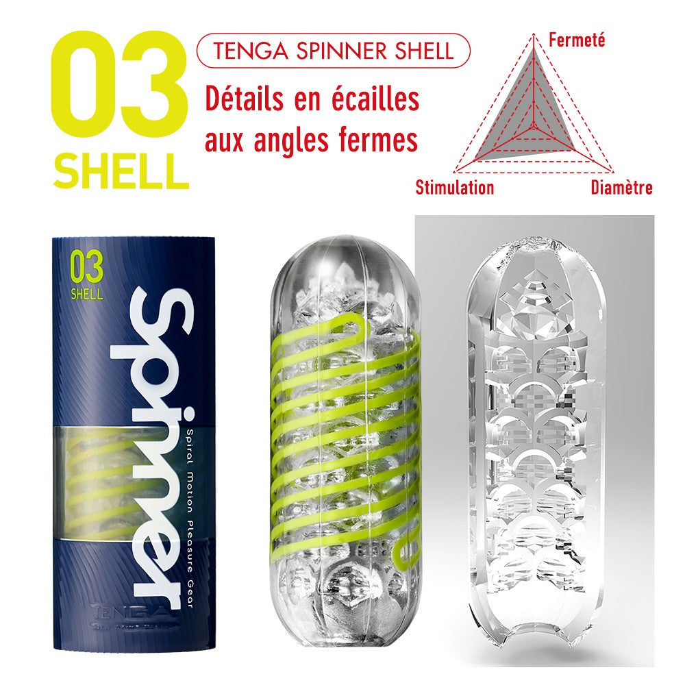 Masturbateur Spinner 03 Shell