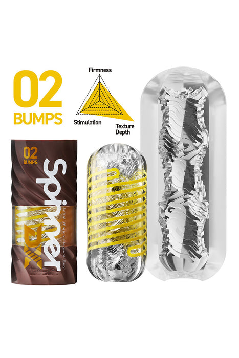 Masturbateur Spinner DX02 Bumps