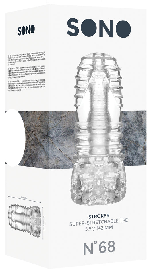 Masturbateur Super Stretch Sono N68 Transparent