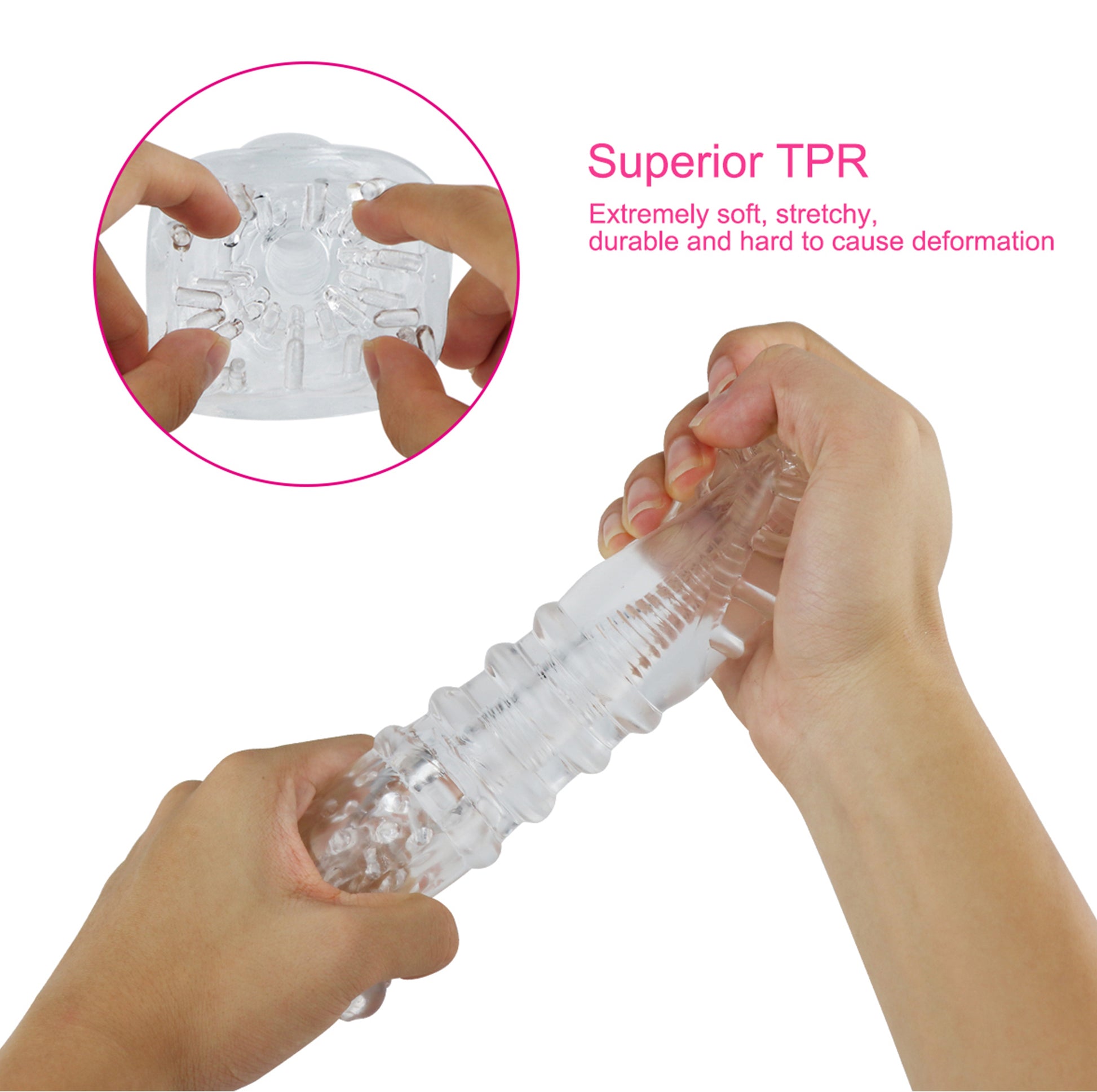 Masturbateur Super Stretch Sono N68 Transparent