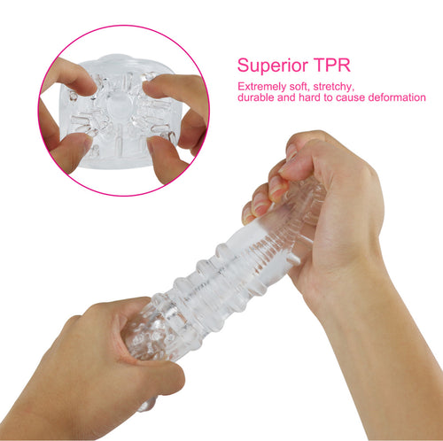 Masturbateur Super Stretch Sono N68 Transparent