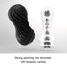 Masturbateur Tenga Flex Rocky Noir