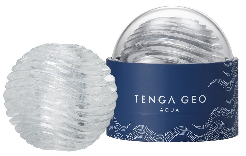 Masturbateur Tenga Geo Transparent - Aqua
