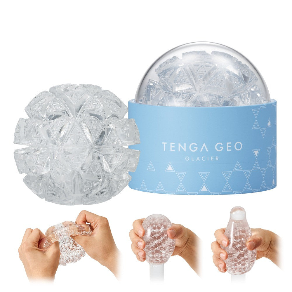 Masturbateur Tenga Geo Transparent - Glacier