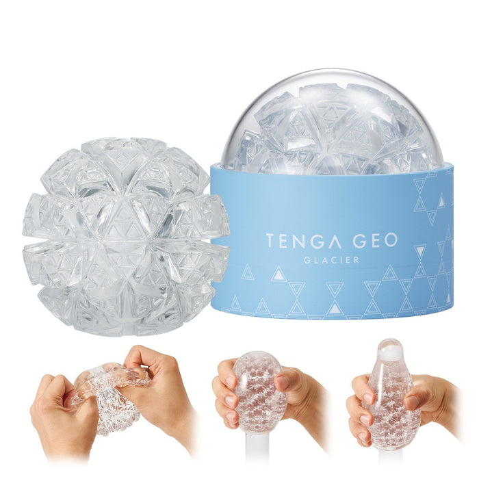 Masturbateur Tenga Geo Transparent - Glacier