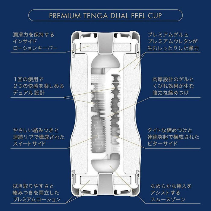 Masturbateur Tenga Premium Dual Feel Cup