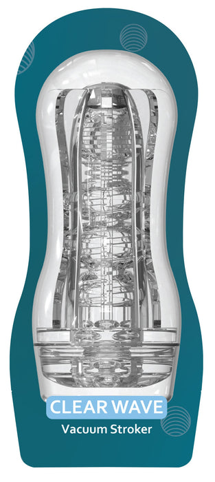 Masturbateur transparent Clear Wave