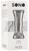 Masturbateur transparent SONO N23 - 15cm