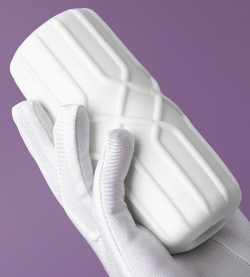 Masturbateur Wavy Blanc