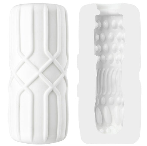 Masturbateur Wavy Blanc