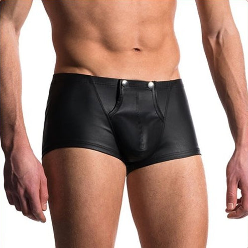 Boxer sexy FETISH OPEN Noir