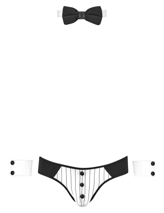 Ensemble Jock NESTOR SEXY Blanc