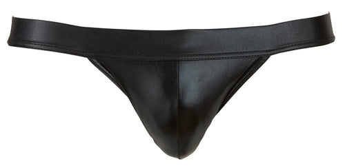 Jockstrap MUNIX Imitation Vinyle Noir