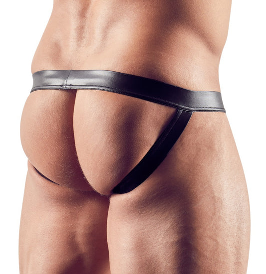 Jockstrap MUNIX Imitation Vinyle Noir