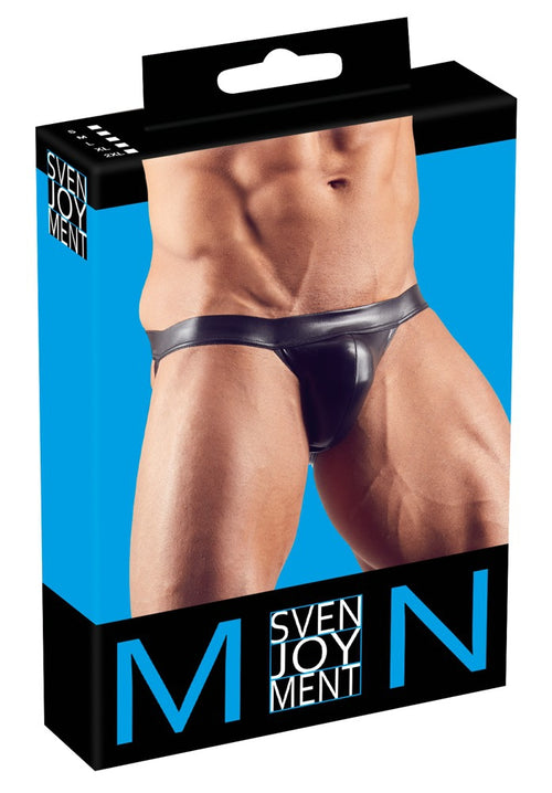 Jockstrap MUNIX Imitation Vinyle Noir