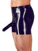 Boxer long en latex avec étuis pénien et anal