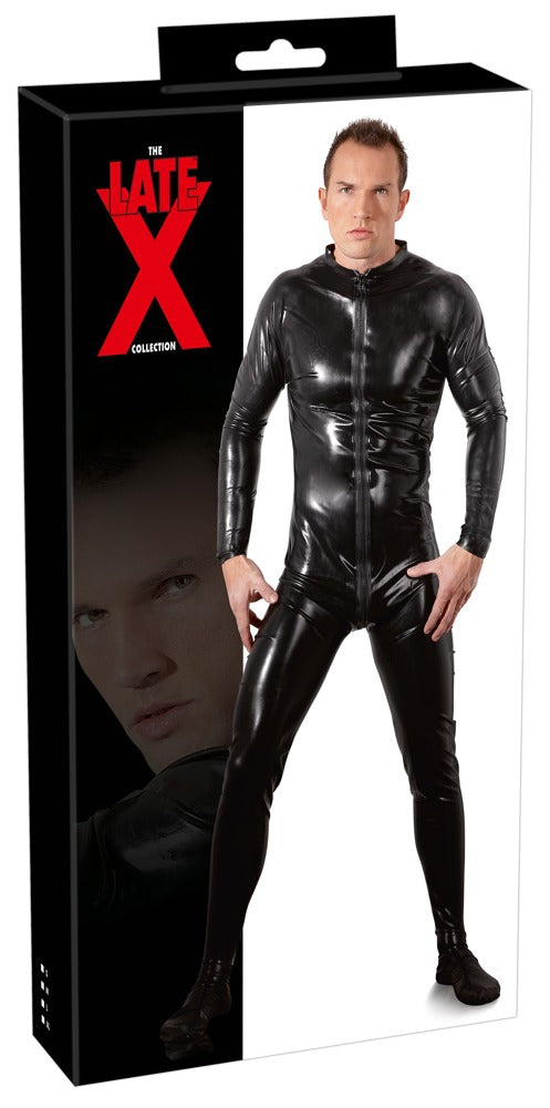 Combinaison en latex avec Zip intégral