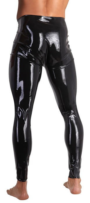 Caleçon long en latex avec Ouverture pénienne