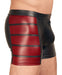 Boxer long VEGA Noir-Rouge