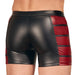 Boxer long VEGA Noir-Rouge