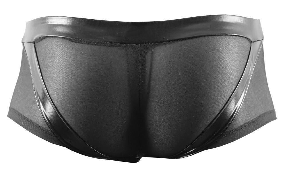Boxer sexy avec Anneau TROYA Noir
