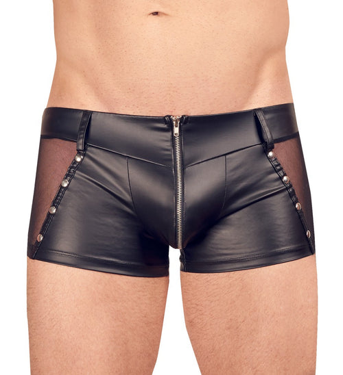Boxer NAXIS Imitation Cuir Noir