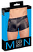 Boxer NAXIS Imitation Cuir Noir