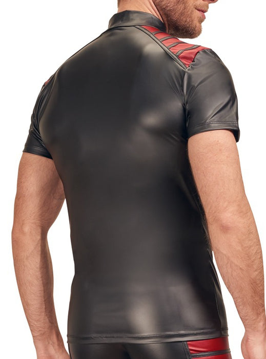 T-shirt VEGA Noir-Rouge