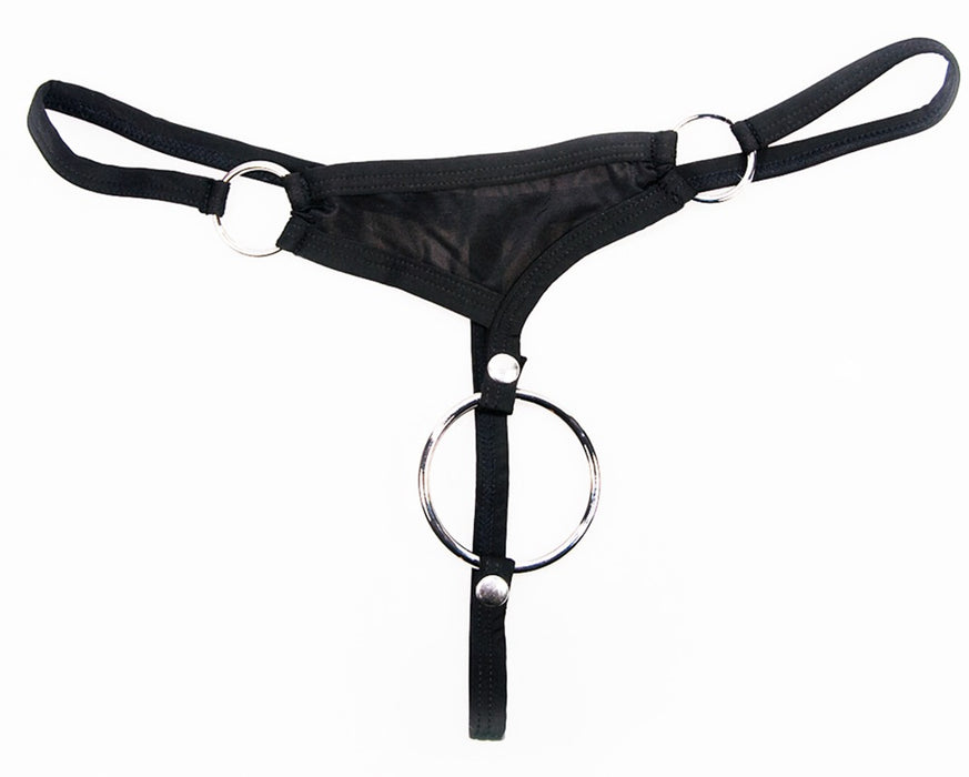 String fin RING Noir