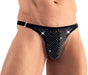 String avec strass brillants ARTEMIS Noir