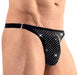 String avec strass brillants ARTEMIS Noir