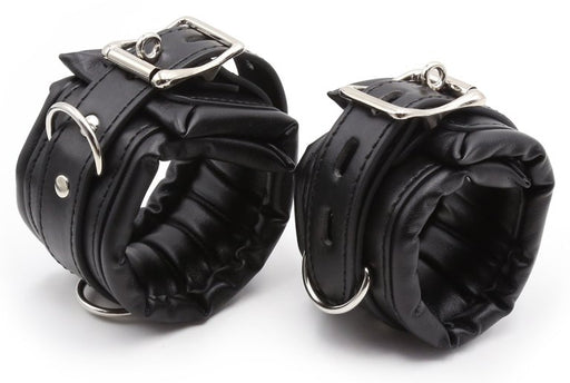 Menottes avec Ventouse Strongcup Noires