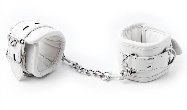 Menottes de chevilles Cuff Bomb Blanches