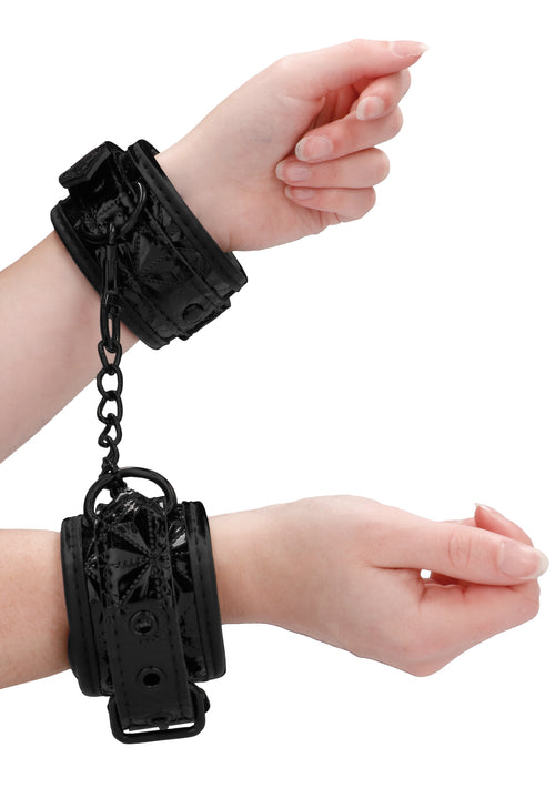 Menottes de poignets Luxury Noire