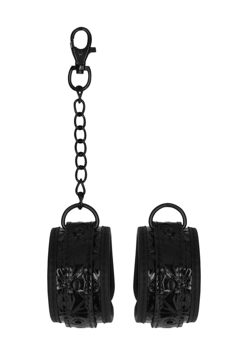 Menottes de poignets Luxury Noire