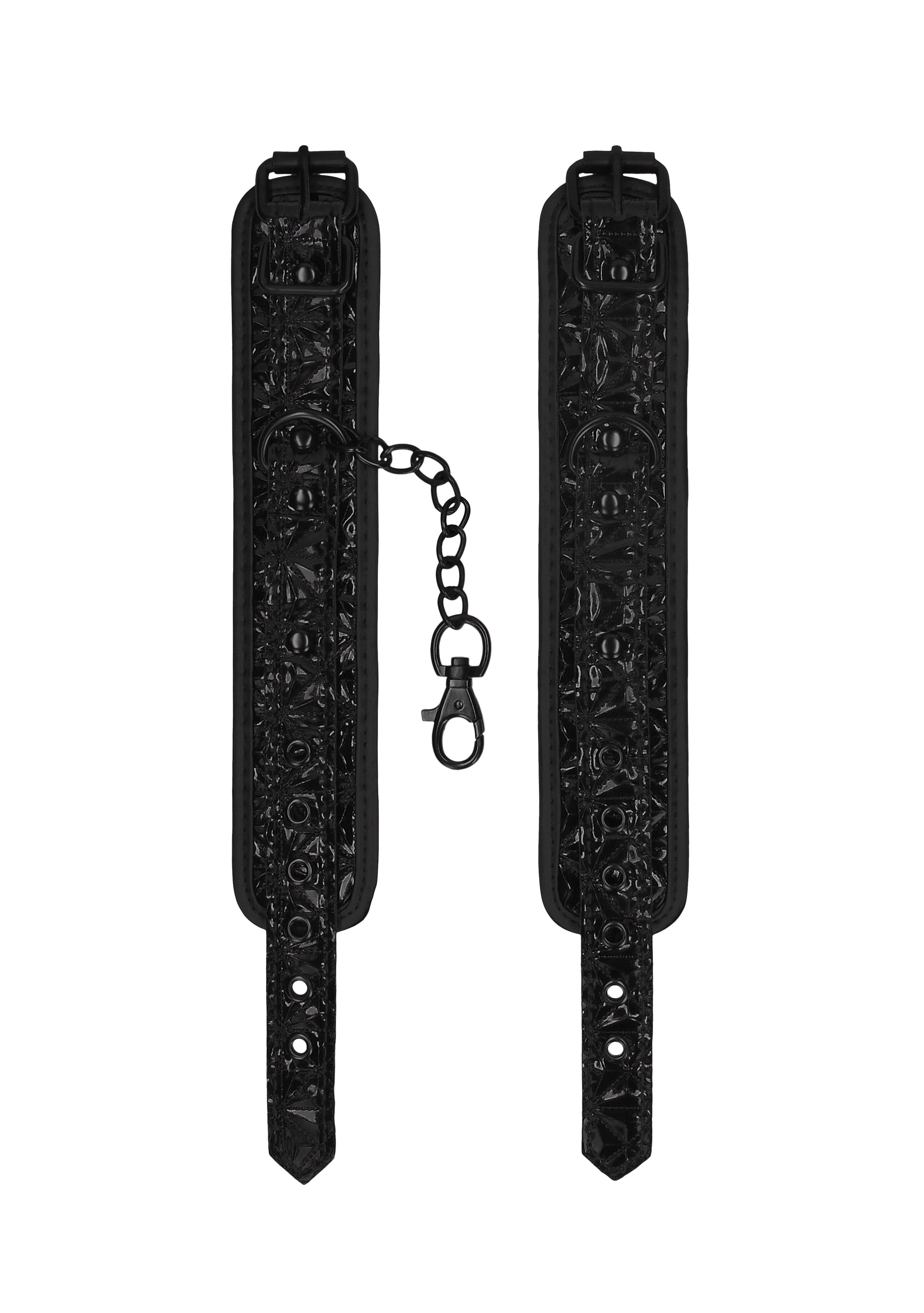 Menottes de poignets Luxury Noire