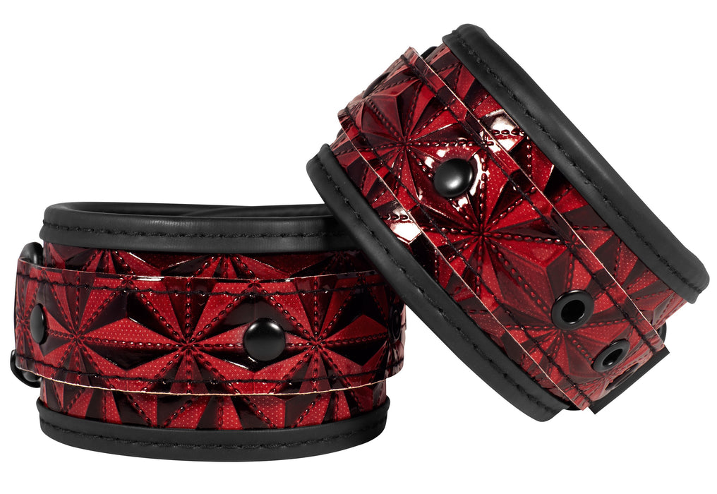 Menottes de poignets Luxury Rouge