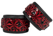 Menottes de poignets Luxury Rouge