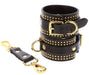 Menottes de poignets Studded Vogue Noires