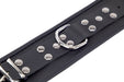 Menottes en cuir pour chevilles Noir