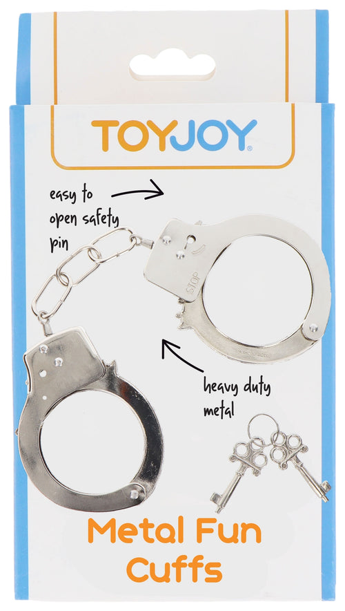 Menottes en métal Fun Cuffs Argentées