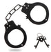 Menottes en métal Fun Cuffs Noires