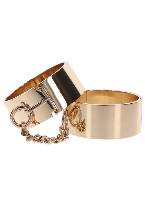 Menottes en métal Slave Wrist Taboom Dorées