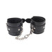 Menottes Noires avec Fourrure