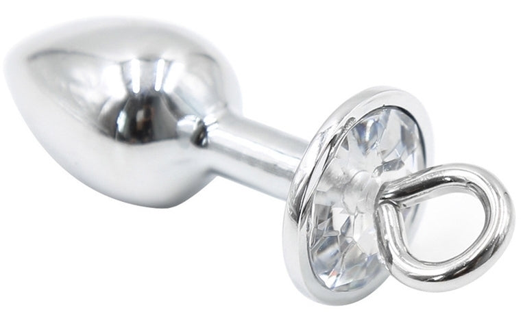 Menottes Plug en métal 6 x 2.7cm